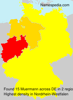 Surname Muermann in Germany