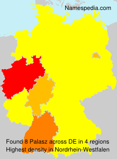 Surname Palasz in Germany