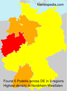 Surname Podella in Germany