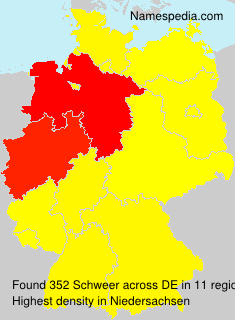 Surname Schweer in Germany