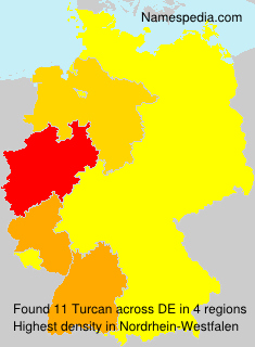 Surname Turcan in Germany