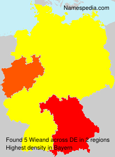 Surname Wieand in Germany