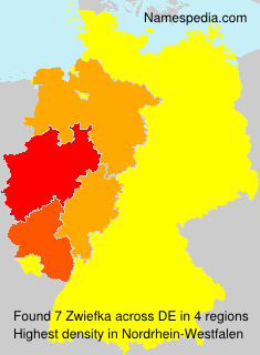 Surname Zwiefka in Germany