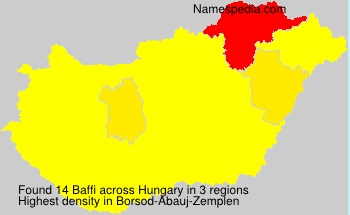 Surname Baffi in Hungary