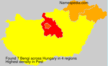 Surname Bengi in Hungary