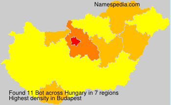 Surname Bot in Hungary
