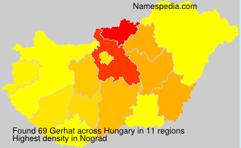 Surname Gerhat in Hungary