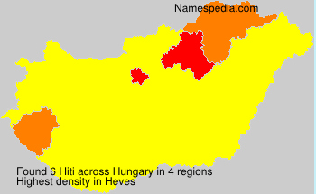 Surname Hiti in Hungary