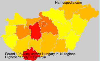 Surname Jung in Hungary