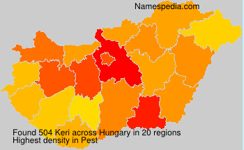 Surname Keri in Hungary