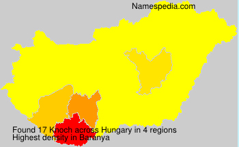 Surname Knoch in Hungary