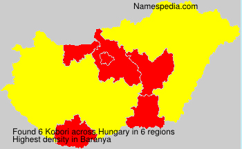 Surname Kobori in Hungary