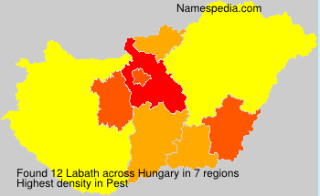 Surname Labath in Hungary