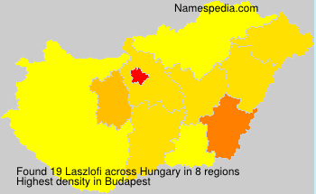 Surname Laszlofi in Hungary