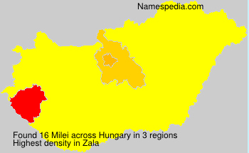 Surname Milei in Hungary