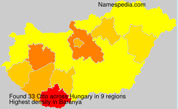 Surname Otto in Hungary