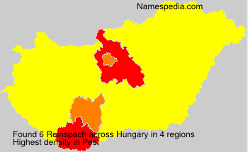 Surname Reinspach in Hungary