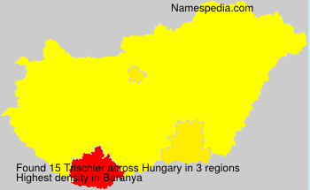 Surname Trischler in Hungary