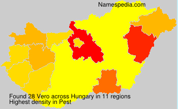 Surname Vero in Hungary