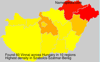 Surname Vinnai in Hungary