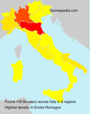 Surname Brunazzi in Italy