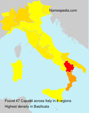 Surname Capalbi in Italy