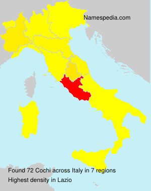 Surname Cochi in Italy
