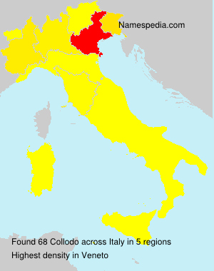 Surname Collodo in Italy