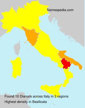 Surname Dianora in Italy