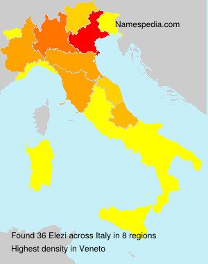 Surname Elezi in Italy
