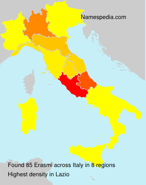 Surname Erasmi in Italy