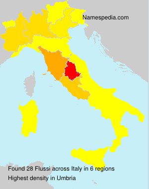 Surname Flussi in Italy