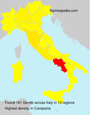 Surname Genito in Italy