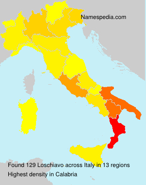 Surname Loschiavo in Italy