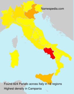 Surname Parlato in Italy