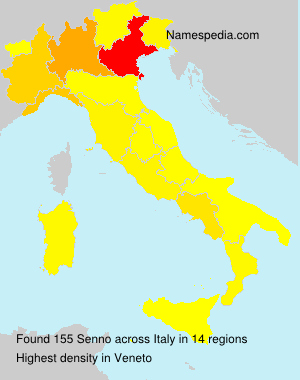 Surname Senno in Italy