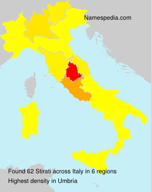 Surname Stirati in Italy