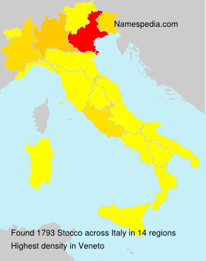 Surname Stocco in Italy