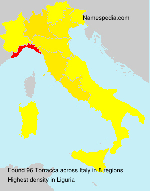 Surname Torracca in Italy