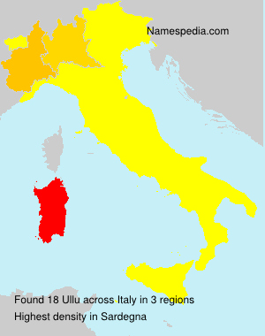 Surname Ullu in Italy