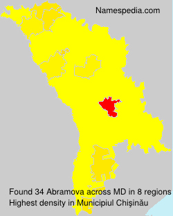 Surname Abramova in Moldova