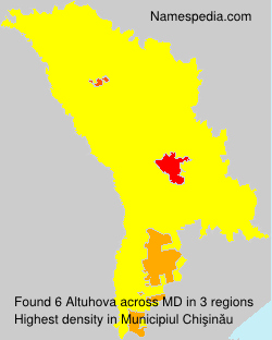 Surname Altuhova in Moldova