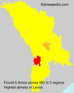 Surname Amza in Moldova