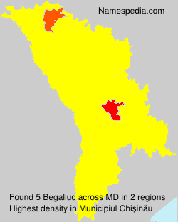 Surname Begaliuc in Moldova