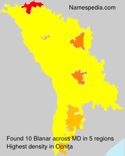 Surname Blanar in Moldova