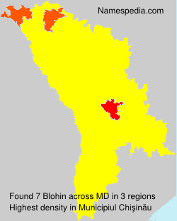 Surname Blohin in Moldova