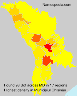Surname Bot in Moldova