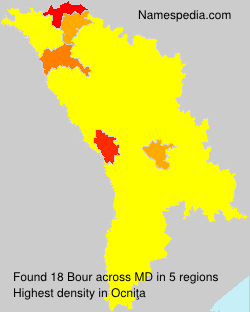 Surname Bour in Moldova