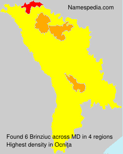Surname Brinziuc in Moldova