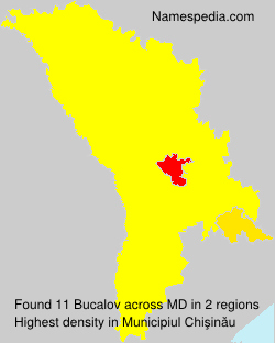 Surname Bucalov in Moldova